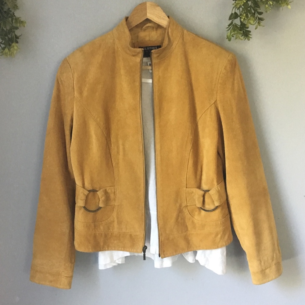 Vintage Leather Moto Jacket